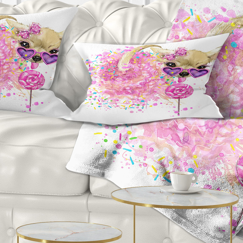 Coussin Sweet Pink