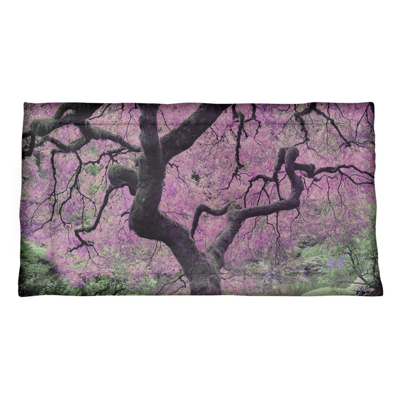 Taie décorative Justin Duane, Microfibre, Simple, Rose