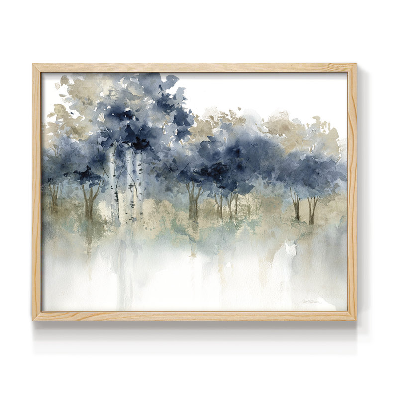 Waters Edge I - Reproduction encadrée - Restickable, Naturel, H 11 po x l 14 po