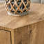 Table basse hexagonale avec tiroirs
