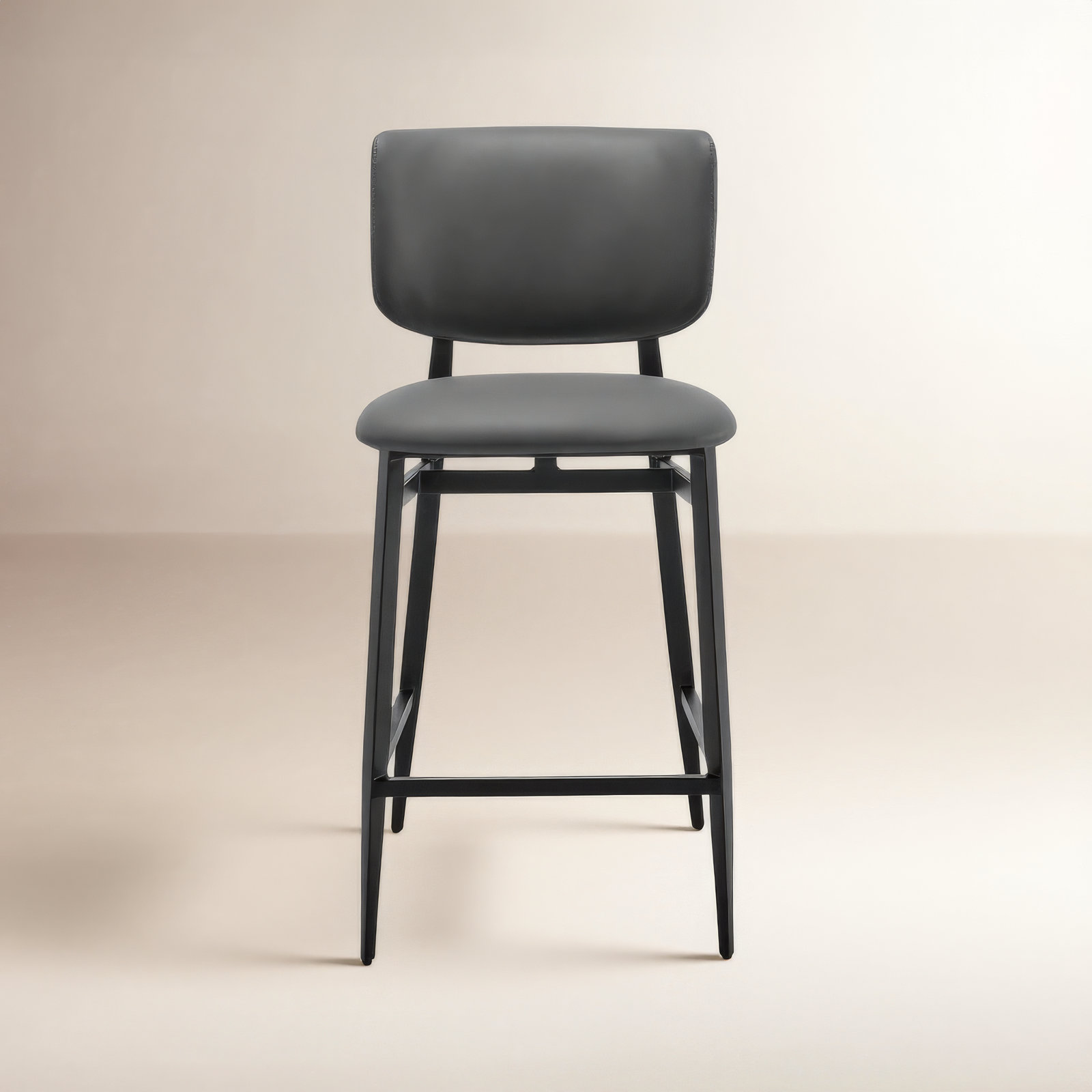 Inola Vegan Leather Counter Stool