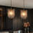 Kethe 1-Light Hand Blown Glass Dimmable Pendant