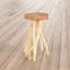 Folsom Solid Wood Accent Stool