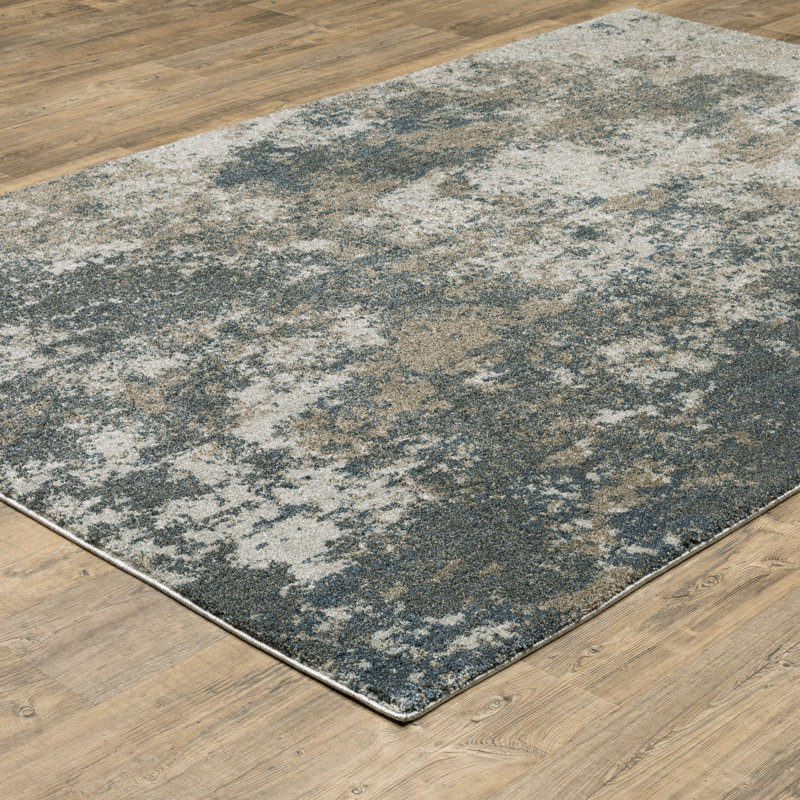 Messina Abstract Indoor Rug, Rectangle 6'7" x 9'6"