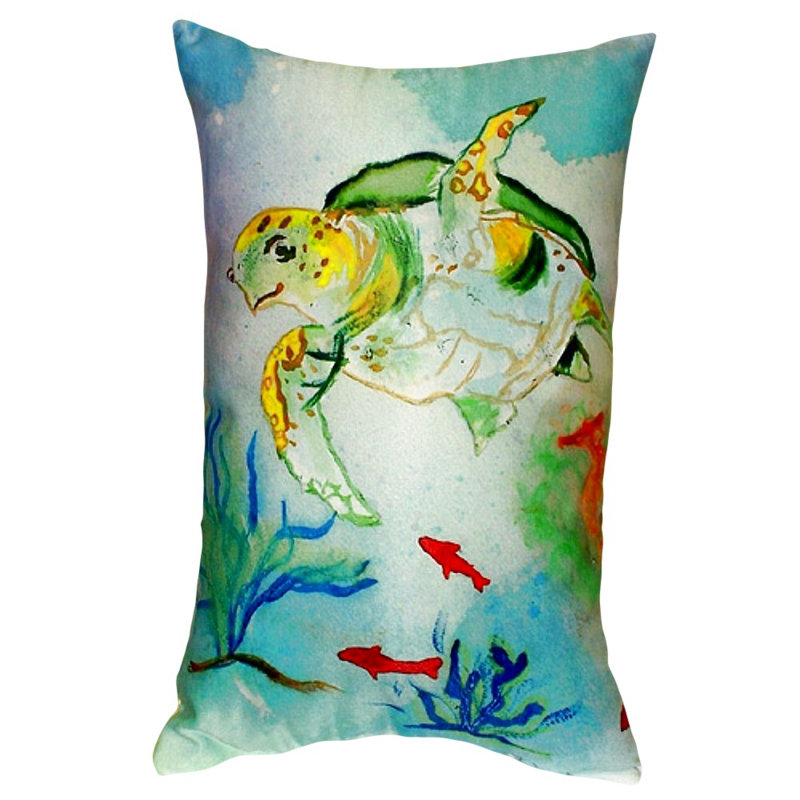 Coastal Outdoor Throw Pillow, 16" x 20"