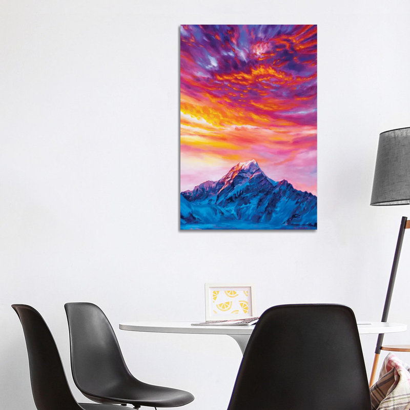 Glow 1 Piece Painting on Canvas, 101.6 cm H x 66.04 cm W x 3.175 cm D, Wrapped Canvas