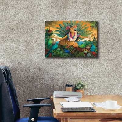 «Aloha» par David Galchutt, art mural sur toile