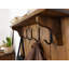 Derrion Solid Wood Wall 5 - Hook Wall Mounted Coat Rack
