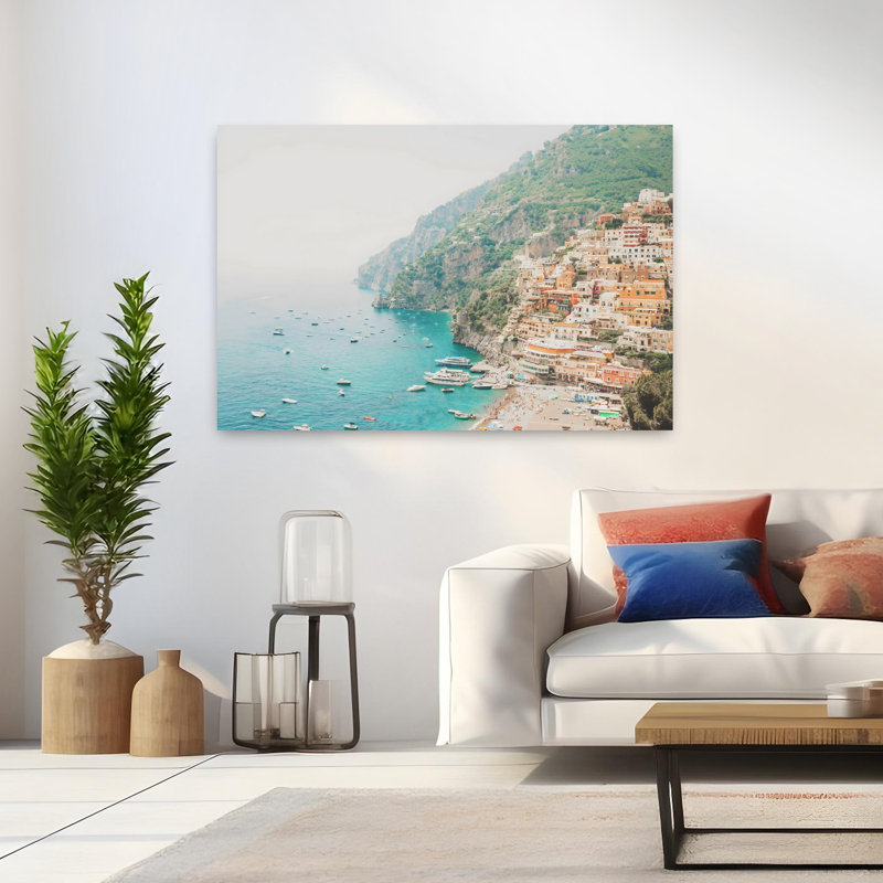 Art mural Amalfi Coast, 32" H x 48" W