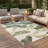 Desdemona Washable Floral Indoor / Outdoor Rug-68290170