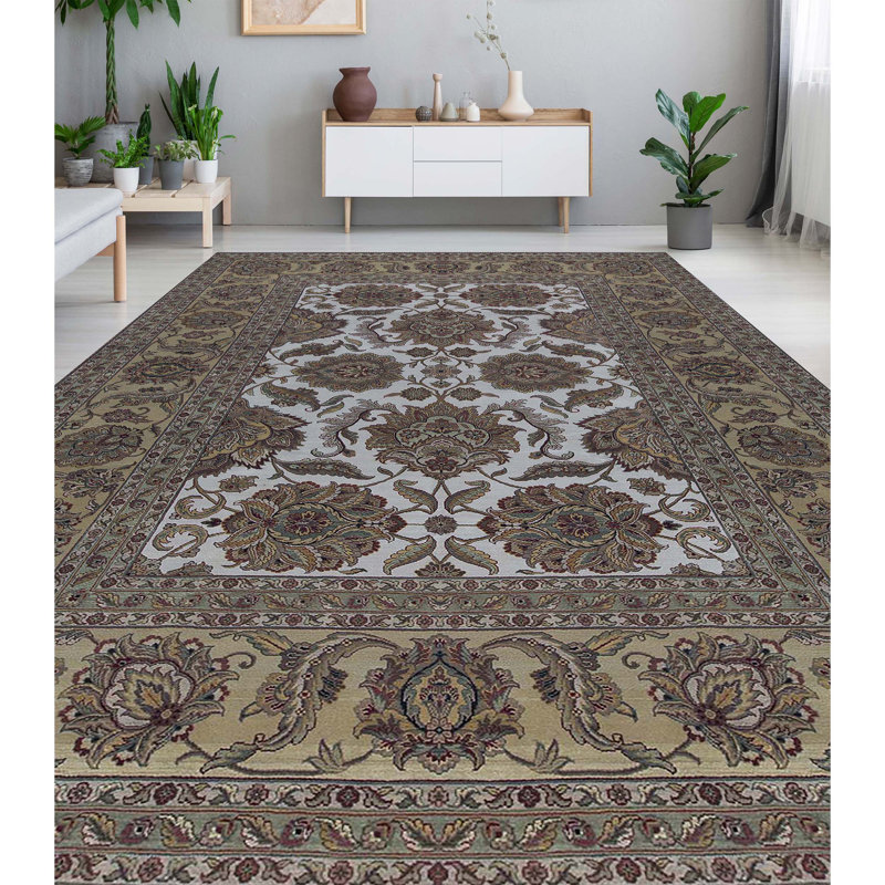 Wool Oriental Area Rug