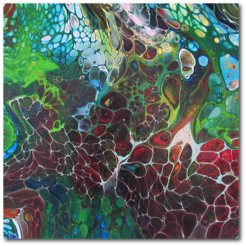 Breaking Through - impression sur toile tendue, H 16 po x l 16 po x P 1,5 po