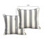 Pontoise Striped Square Scatter Pillow Covers (2Pcs)