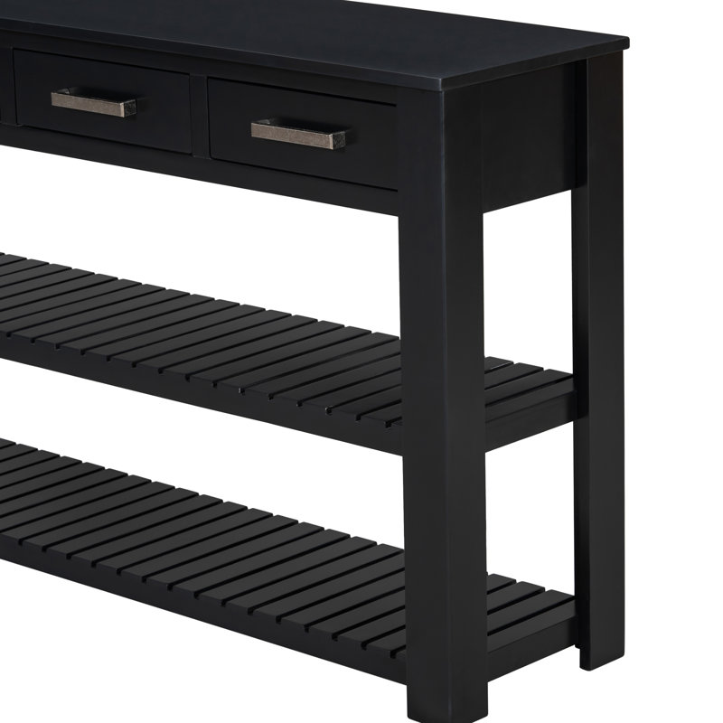Tout 62.2'' Console Table, Black