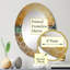 Miroir mural Coastal, jaune Sunset Horizon-1621241484