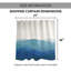 Rideau de douche simple Perine-364733466