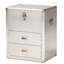 Table de chevet 2 tiroirs Gofried