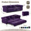 89 " Velvet Sofa Bed