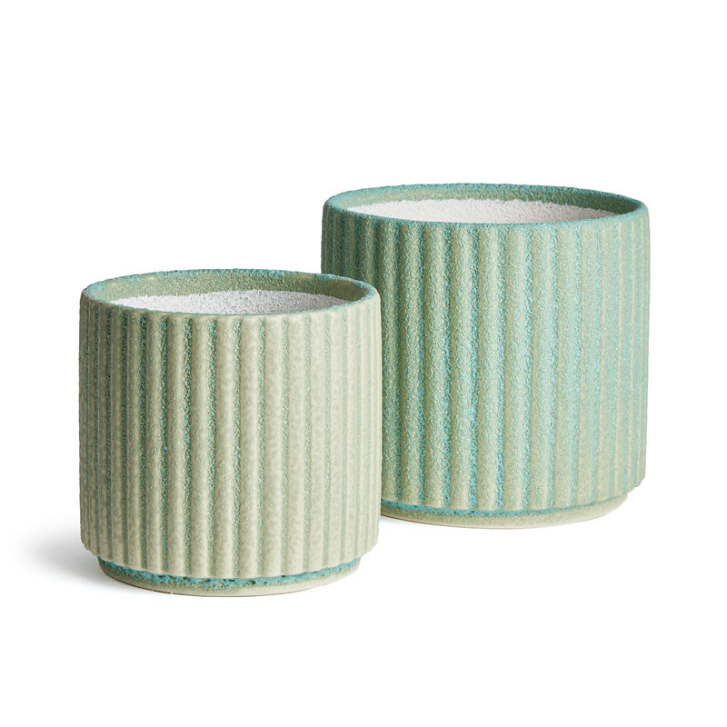 Serpentine Handmade Ceramic Planter