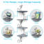 Naelle 4 Piece Tiered Corner Shelf-589971178