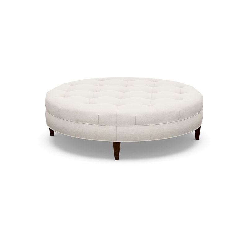 Round Ottoman, Walnut, 9907-99