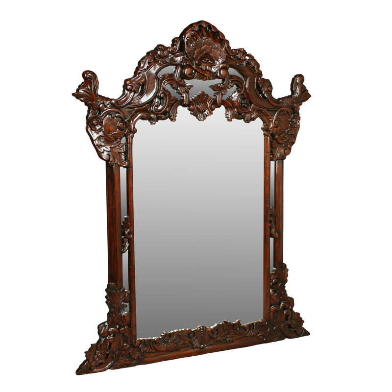 Hapsburg Wood Convex Wall Mirror