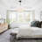 18" Modern 4-light Dimmable Drum Chandelier