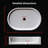 White Natural Marble Bathroom Vessel Sink, Semi-Polished Surface, Natural Stone, Genuine Marble, Real Marble, 23.6X15.7Xh5.9 Inches/600X400XH150 Mm-338627146