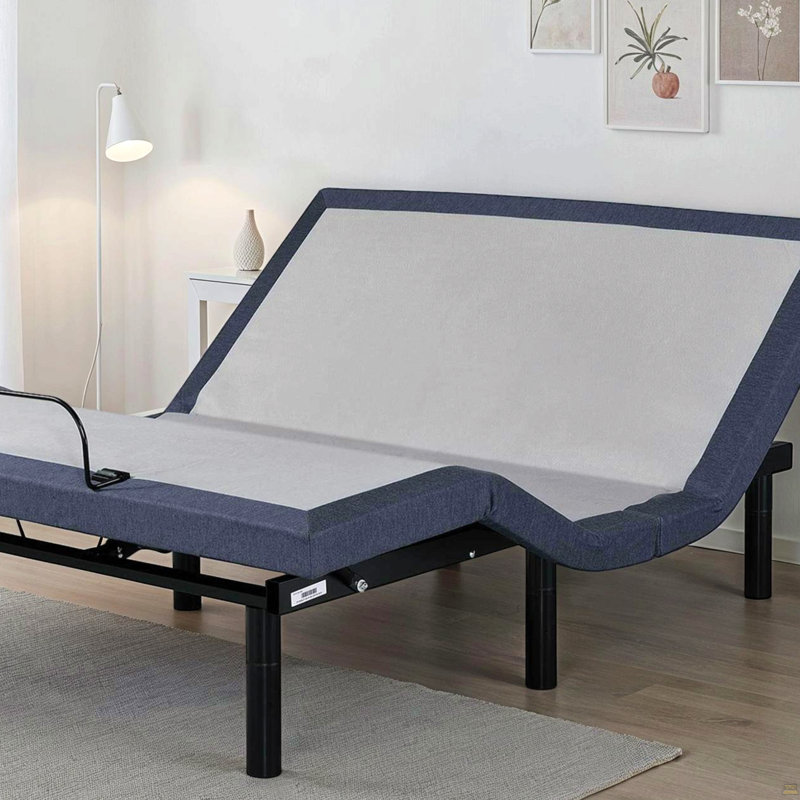 Base de lit simple TG réglable avec réglages de la tête et des pieds, Très grand simple