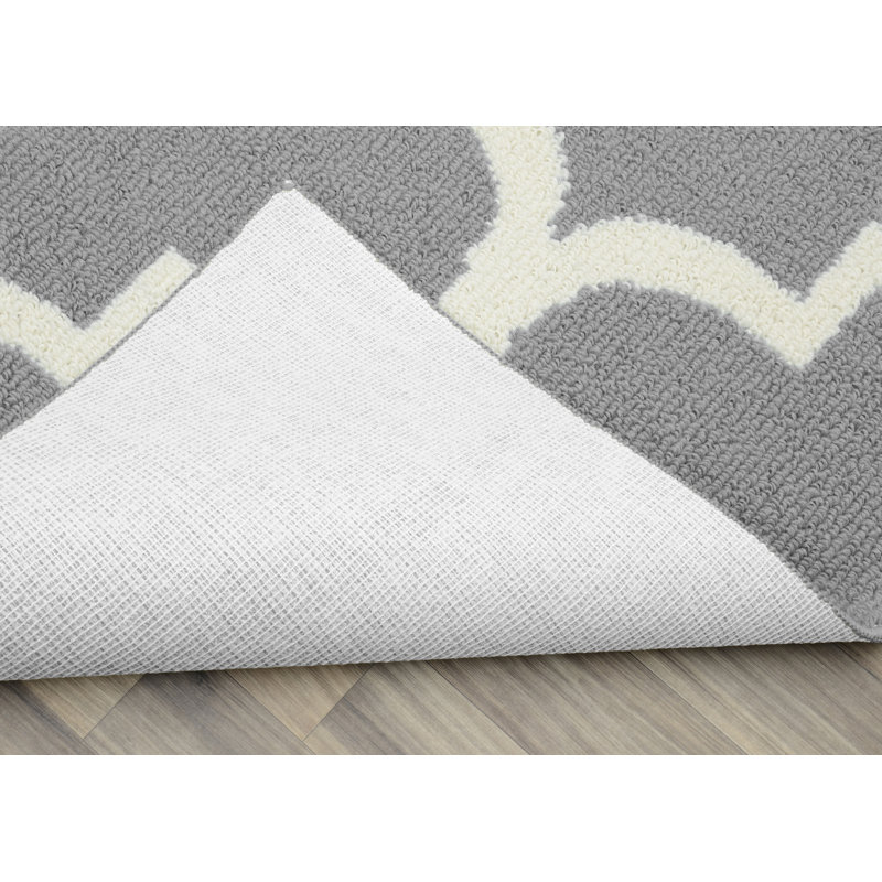 Tapis gris / ivoire Lynda