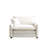 Comfortable Single Deep Seat Sofa With One Pillow
