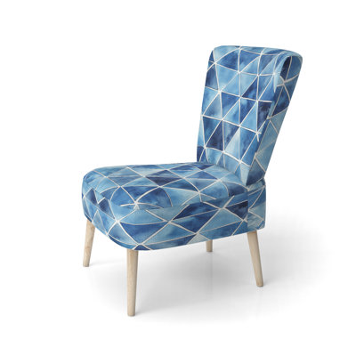 Chaise rembourrée Abstract Geometric