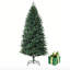 5ft/6ft/7ft Artificial Christmas Tree, 7-Layer Realistic Pine Needles, Sturdy Metal Stand, Indoor/Outdoor Holiday Decor-2131054314