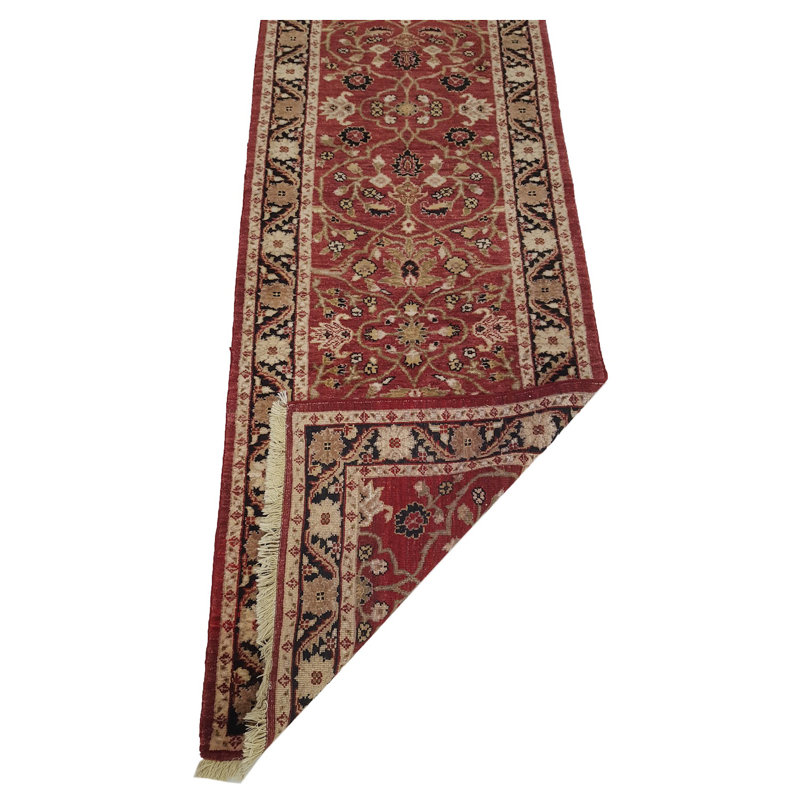Davey Hand Knotted 3x10 Red Runner