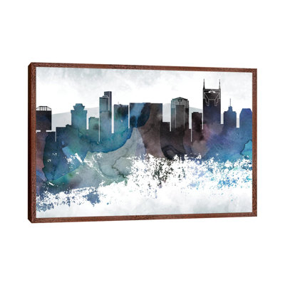 Nashville Bluish Skylines - Print on Canvas