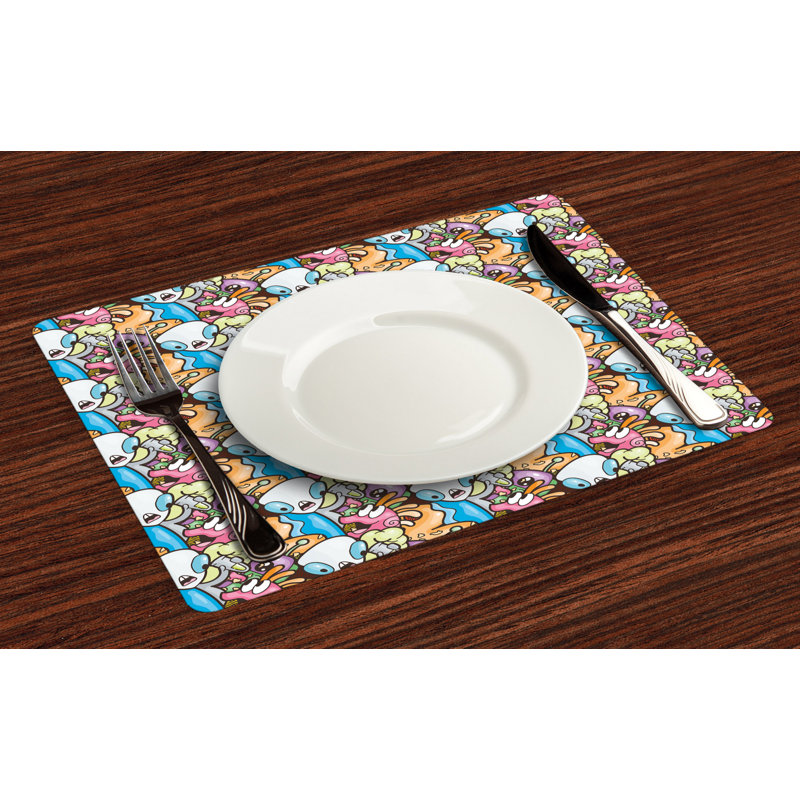 Polyester Kids Rectangle Placemat