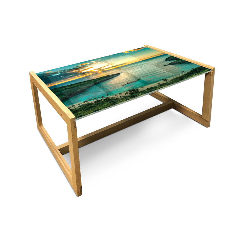 Irazema Sled Coffee Table, 90cm H x 62cm W x 40cm D