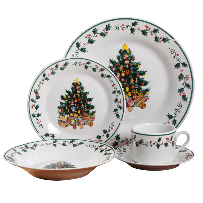 Ley Piece Ceramic Dinnerware Set - Service for 4
