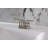 Kingston Brass Manhattan Two-Handle 3-Hole Deck Mount 4" Centerset Bathroom Faucet with Pop-Up Drain-95752717