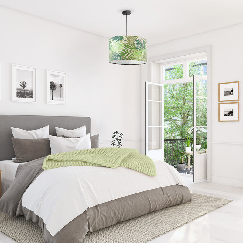 Drum Pendant Light 1-light Proctorsville, 27cm H x 45cm W x 45cm D