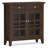 Acadian 36"W Solid Wood Transitional Entryway Storage Cabinet with Drawers, Glass Doors and Adjustable Shelves-2146567661