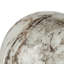 Ensemble de 6 décorations de boules marbrées D4x4, brun