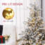 150cm H Lighted Artificial Pine Christmas Tree