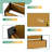 Planter Box With Trellis, Vertical Garden Bed With Aluminum Frame & Composite Wood Panel（No bottom panel）-1601102380