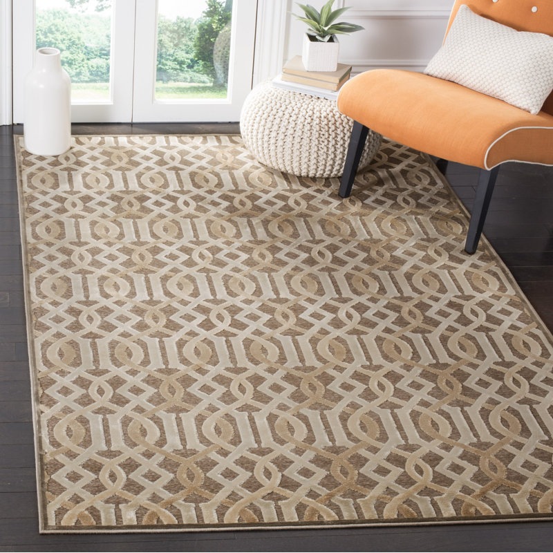 Van Wyck Paradise Viscose Geometric Rug