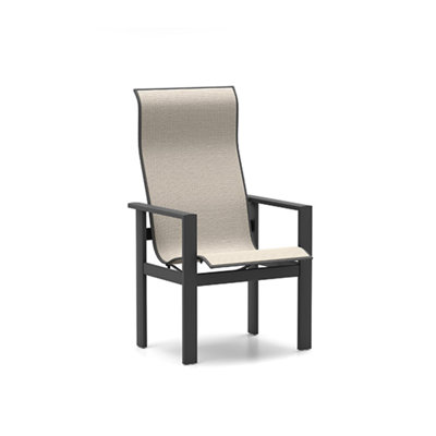 Chaise de salle à manger à haut dossier Elements