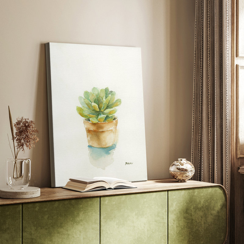 Succulent II - galerie sur mesure, H 12 po x l 8 po