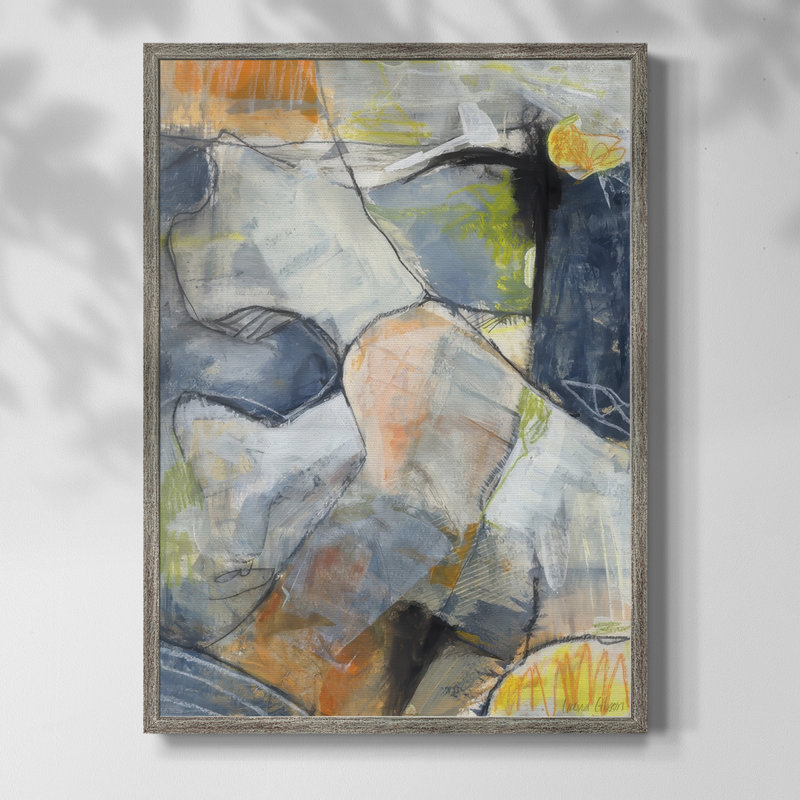 «Lost in Reality I», reproduction encadrée - bois massif, H 21 po x l 17 po