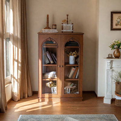 Retro style home storage bookcase