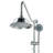 Blue Ocean 39 Inch Stainless Steel SC5706 Retro-Fit Rain Shower System with Shower Head